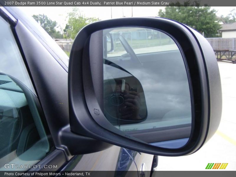 Patriot Blue Pearl / Medium Slate Gray 2007 Dodge Ram 3500 Lone Star Quad Cab 4x4 Dually