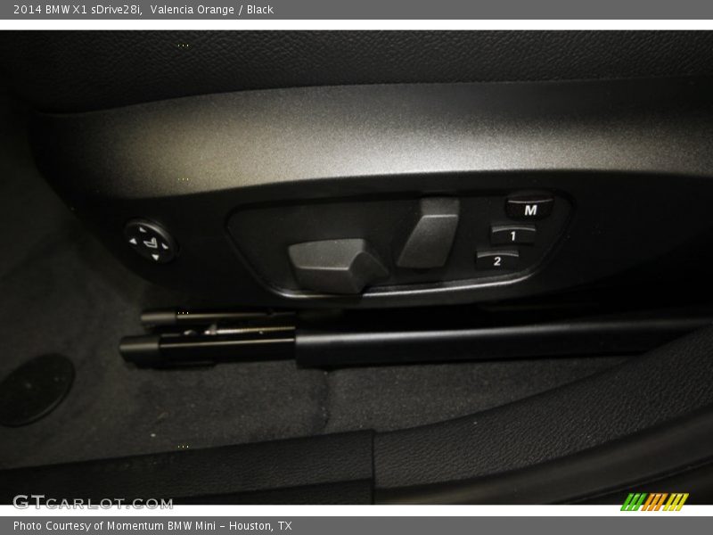 Valencia Orange / Black 2014 BMW X1 sDrive28i