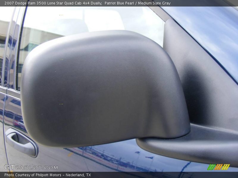 Patriot Blue Pearl / Medium Slate Gray 2007 Dodge Ram 3500 Lone Star Quad Cab 4x4 Dually