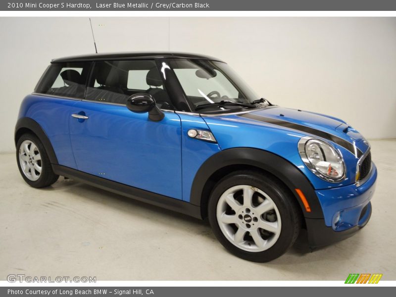 Laser Blue Metallic / Grey/Carbon Black 2010 Mini Cooper S Hardtop