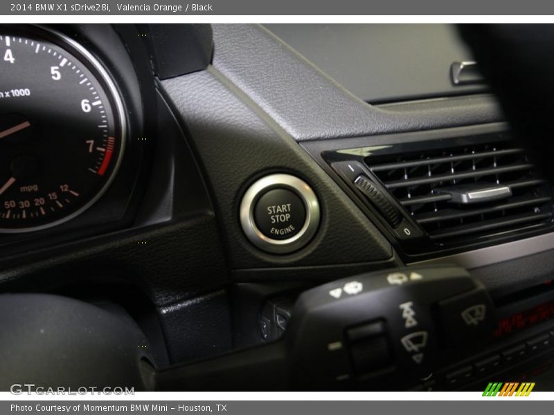 Valencia Orange / Black 2014 BMW X1 sDrive28i