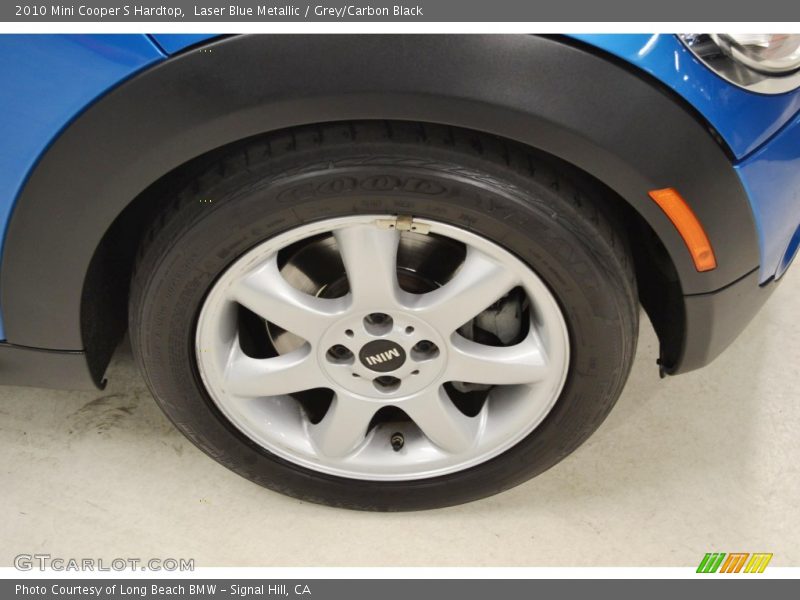 Laser Blue Metallic / Grey/Carbon Black 2010 Mini Cooper S Hardtop