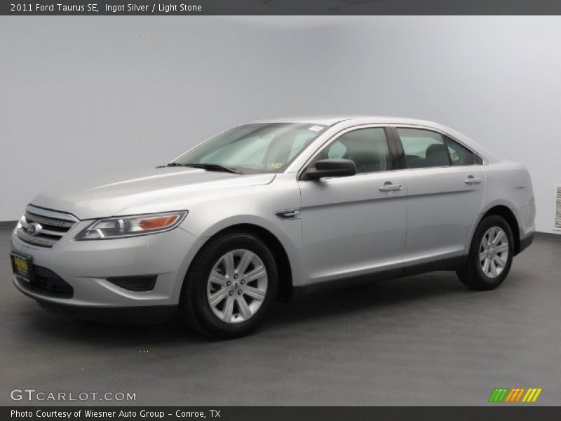 Ingot Silver / Light Stone 2011 Ford Taurus SE