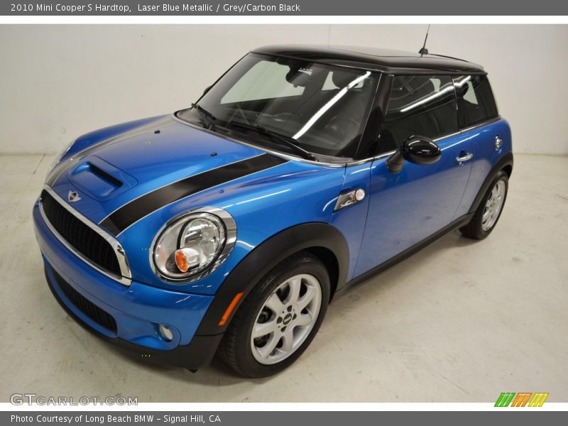 Laser Blue Metallic / Grey/Carbon Black 2010 Mini Cooper S Hardtop