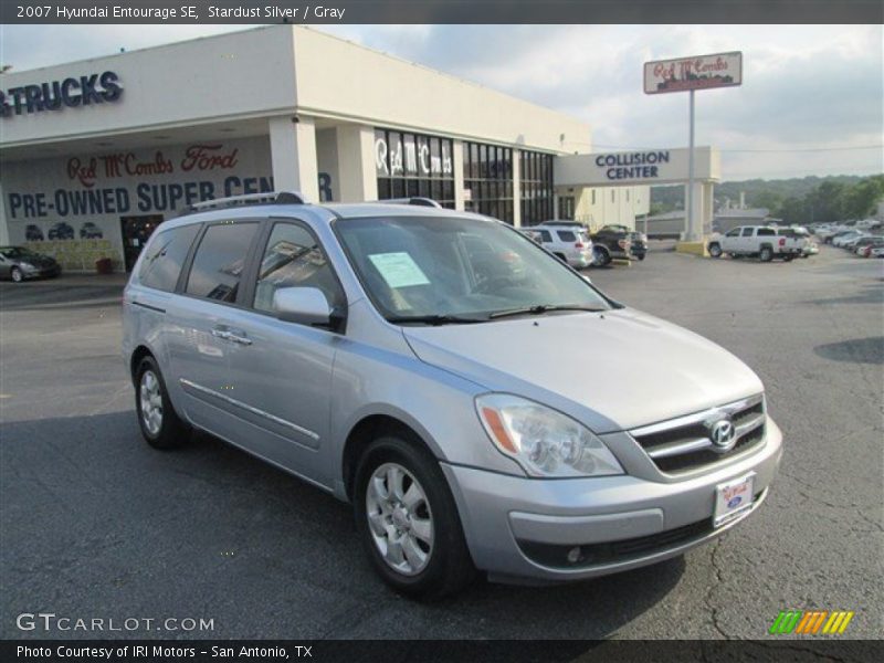 Stardust Silver / Gray 2007 Hyundai Entourage SE