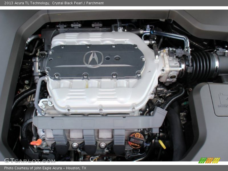 Crystal Black Pearl / Parchment 2013 Acura TL Technology