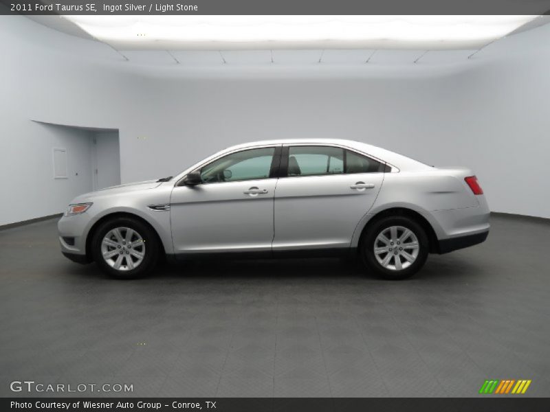 Ingot Silver / Light Stone 2011 Ford Taurus SE