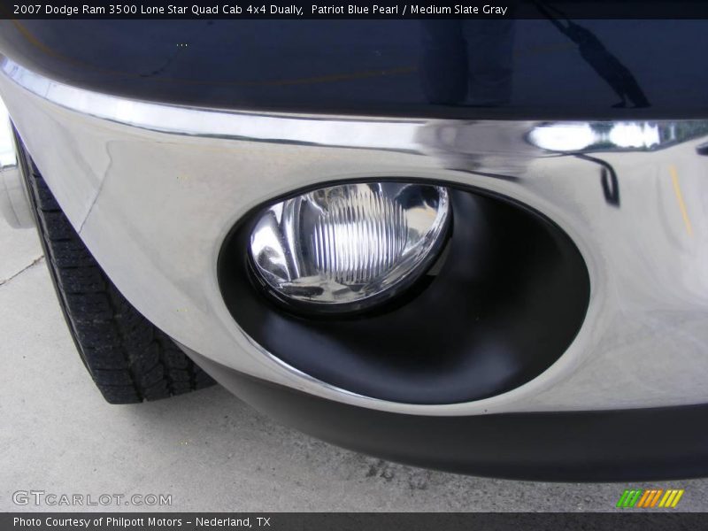 Patriot Blue Pearl / Medium Slate Gray 2007 Dodge Ram 3500 Lone Star Quad Cab 4x4 Dually