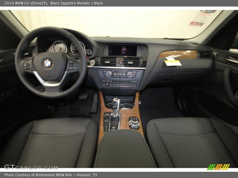 Dashboard of 2014 X3 xDrive35i