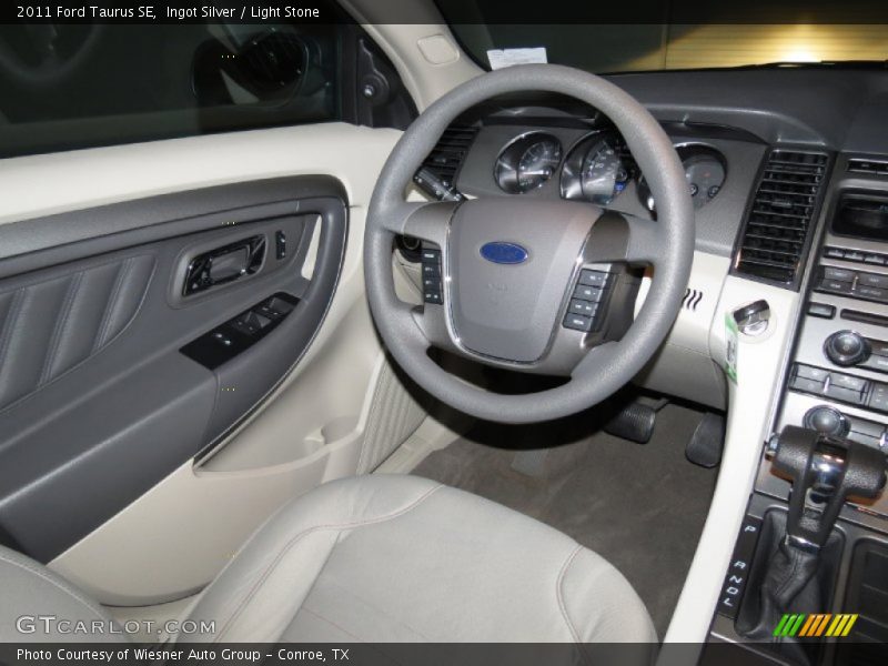 Ingot Silver / Light Stone 2011 Ford Taurus SE
