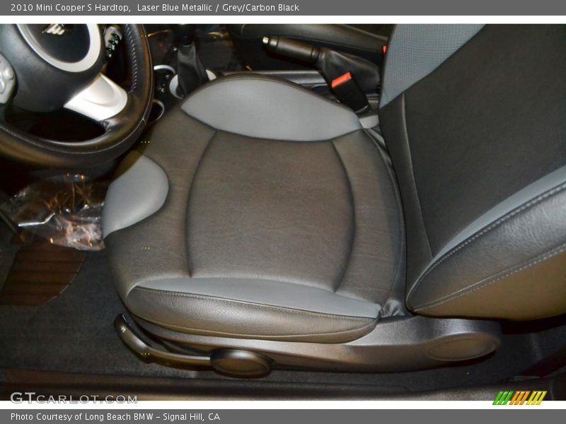 Laser Blue Metallic / Grey/Carbon Black 2010 Mini Cooper S Hardtop