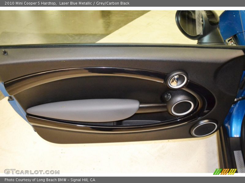 Laser Blue Metallic / Grey/Carbon Black 2010 Mini Cooper S Hardtop