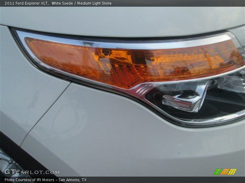 White Suede / Medium Light Stone 2011 Ford Explorer XLT
