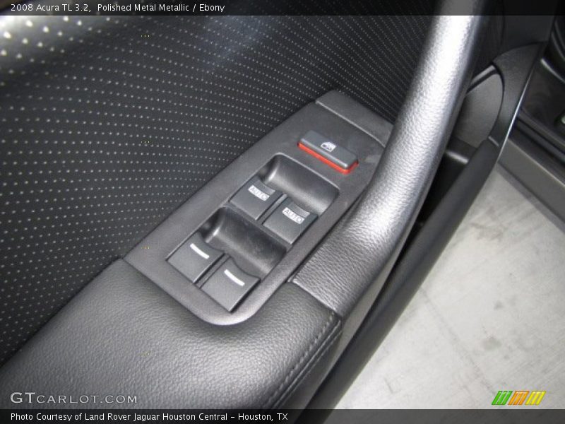 Polished Metal Metallic / Ebony 2008 Acura TL 3.2