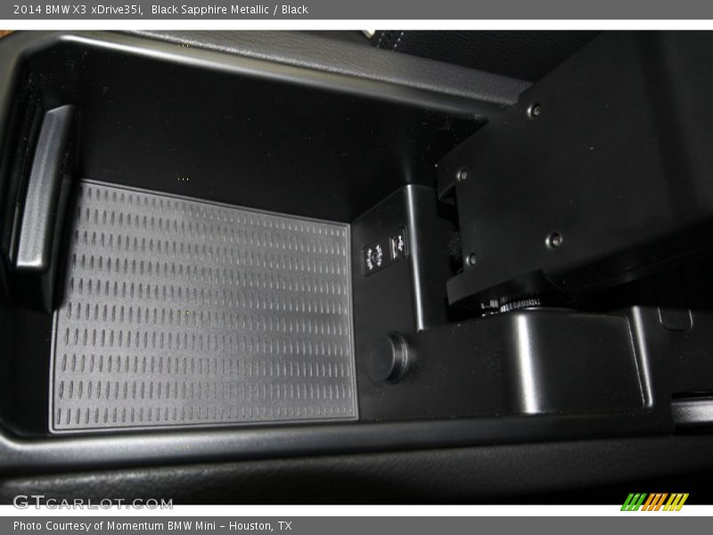 Black Sapphire Metallic / Black 2014 BMW X3 xDrive35i