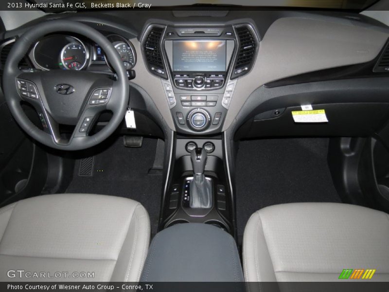 Becketts Black / Gray 2013 Hyundai Santa Fe GLS