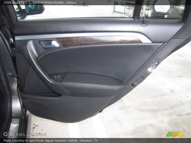 Polished Metal Metallic / Ebony 2008 Acura TL 3.2