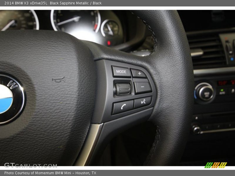 Controls of 2014 X3 xDrive35i
