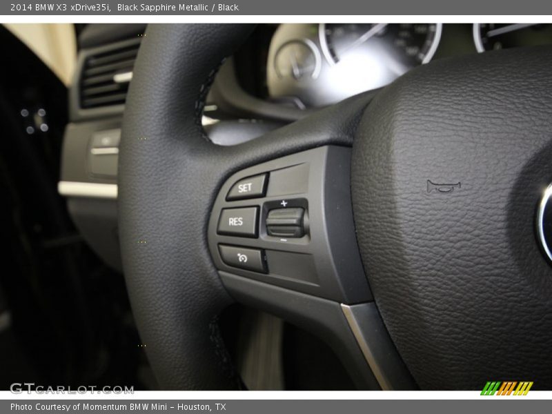 Controls of 2014 X3 xDrive35i