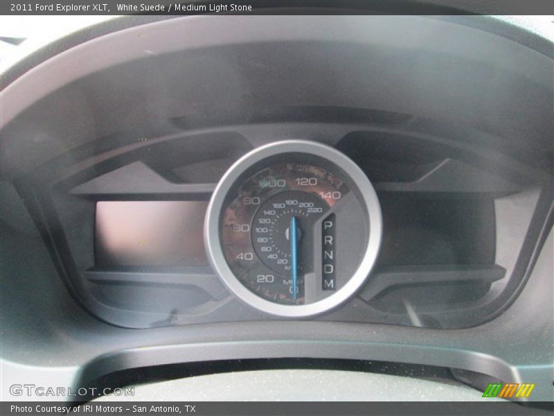 White Suede / Medium Light Stone 2011 Ford Explorer XLT