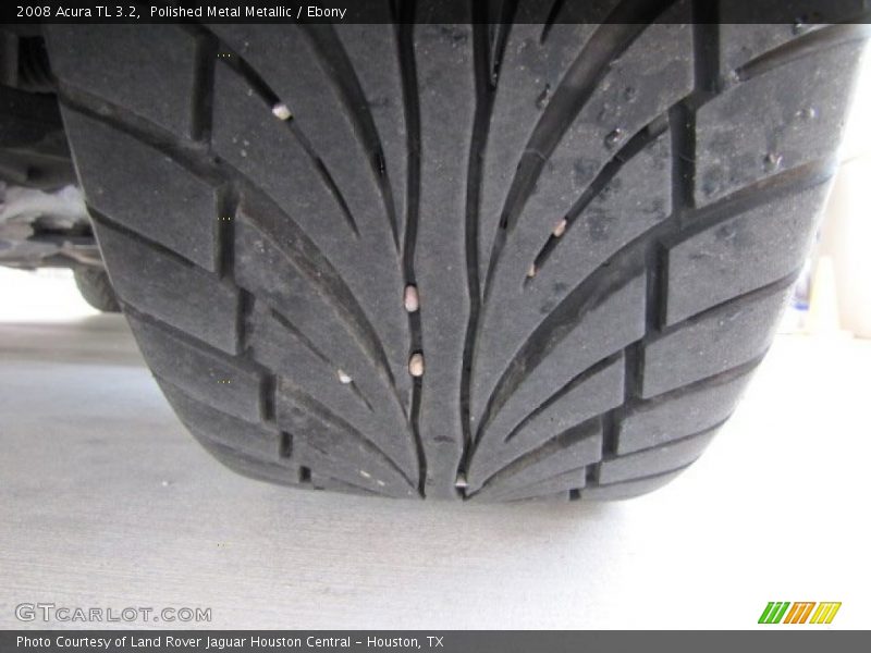 Polished Metal Metallic / Ebony 2008 Acura TL 3.2