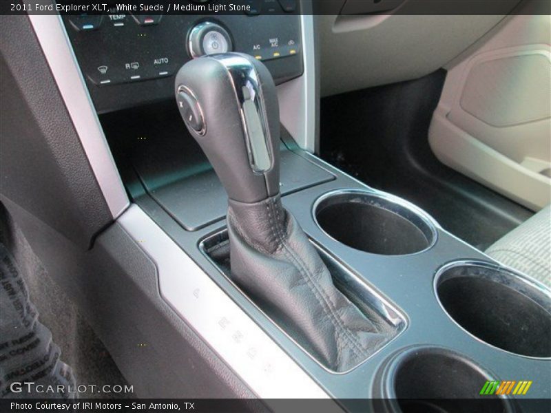 White Suede / Medium Light Stone 2011 Ford Explorer XLT