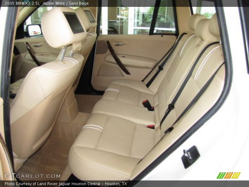 Alpine White / Sand Beige 2005 BMW X3 2.5i
