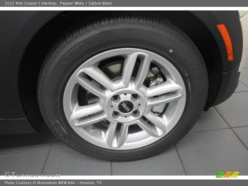 Pepper White / Carbon Black 2013 Mini Cooper S Hardtop
