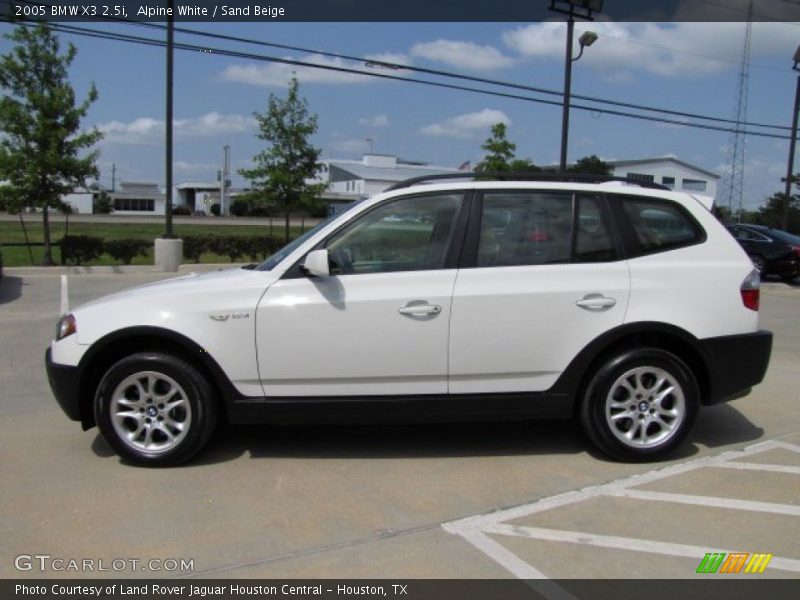  2005 X3 2.5i Alpine White