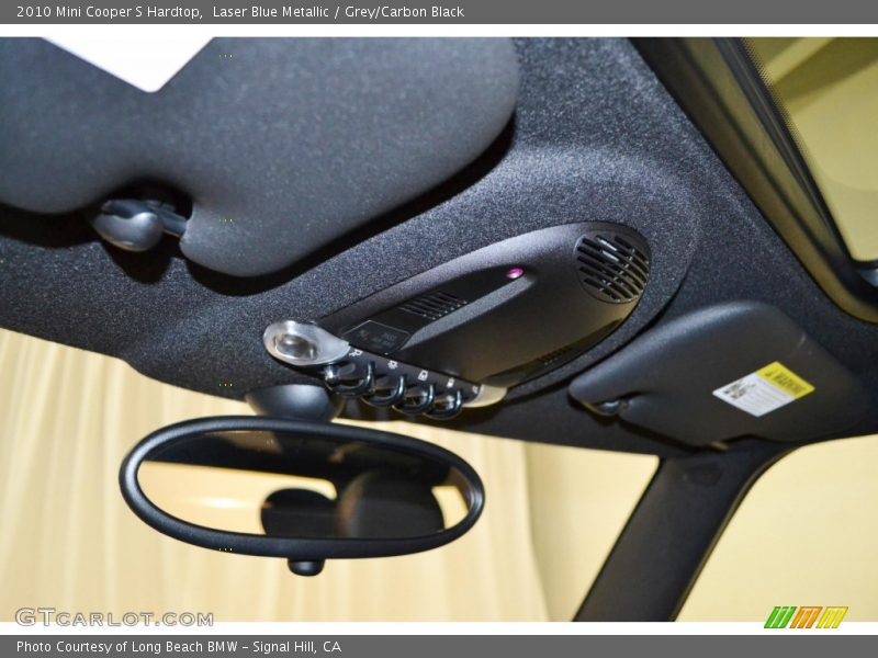Laser Blue Metallic / Grey/Carbon Black 2010 Mini Cooper S Hardtop