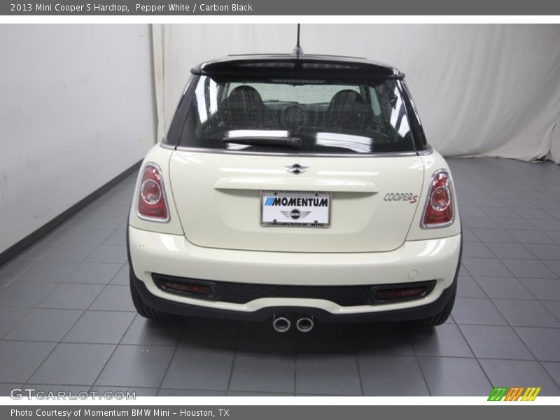 Pepper White / Carbon Black 2013 Mini Cooper S Hardtop