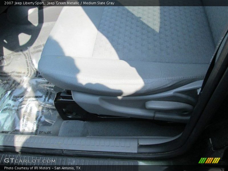 Jeep Green Metallic / Medium Slate Gray 2007 Jeep Liberty Sport