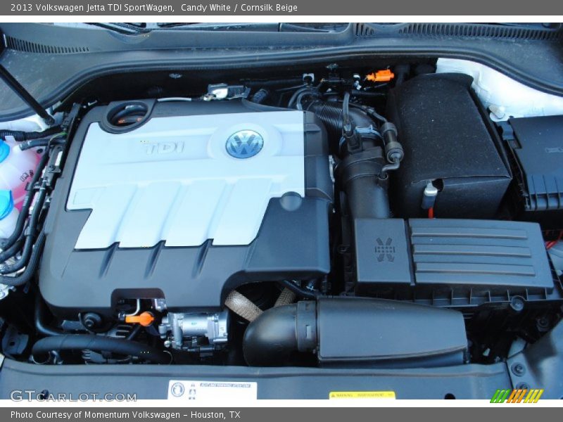 Candy White / Cornsilk Beige 2013 Volkswagen Jetta TDI SportWagen