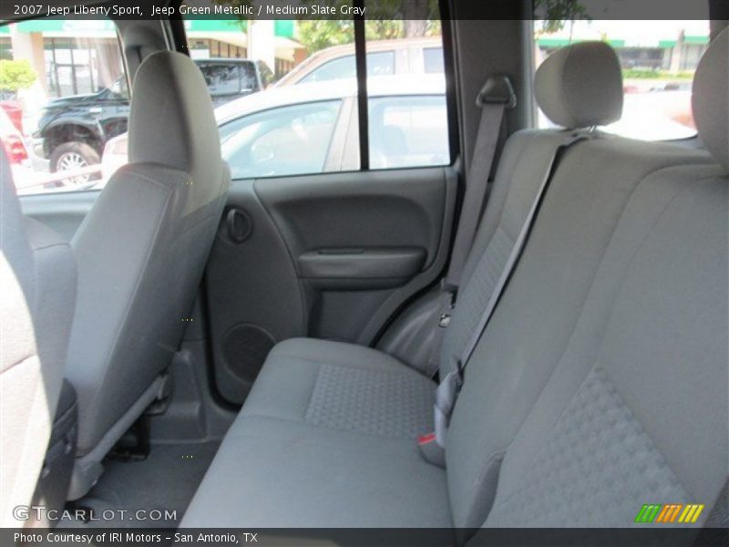 Jeep Green Metallic / Medium Slate Gray 2007 Jeep Liberty Sport