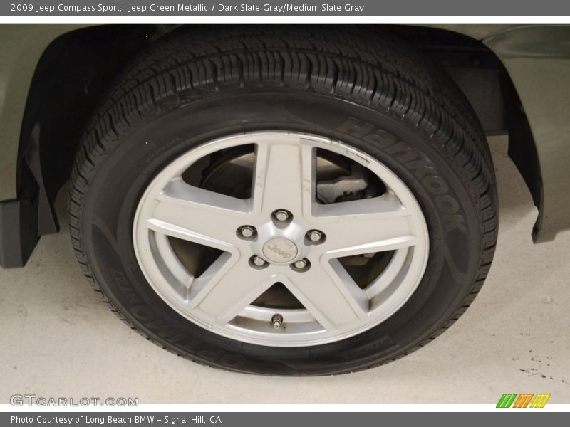 Jeep Green Metallic / Dark Slate Gray/Medium Slate Gray 2009 Jeep Compass Sport