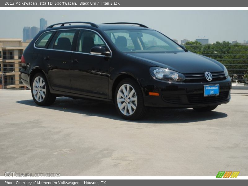Black Uni / Titan Black 2013 Volkswagen Jetta TDI SportWagen