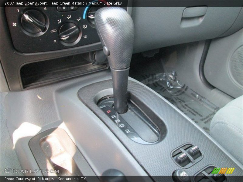 Jeep Green Metallic / Medium Slate Gray 2007 Jeep Liberty Sport