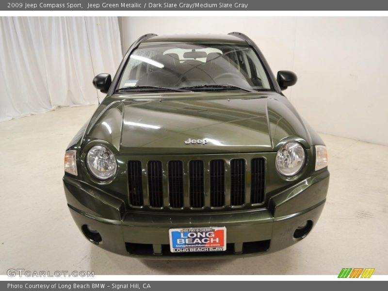 Jeep Green Metallic / Dark Slate Gray/Medium Slate Gray 2009 Jeep Compass Sport