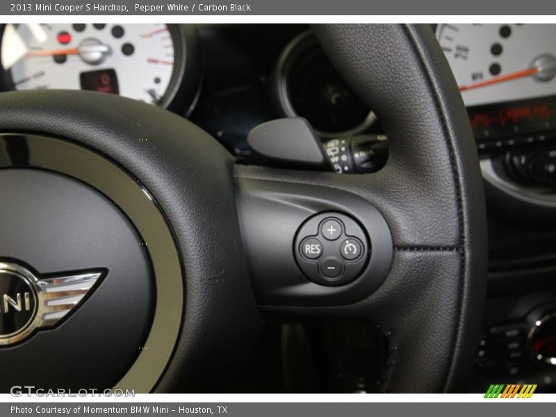 Pepper White / Carbon Black 2013 Mini Cooper S Hardtop