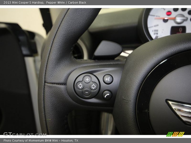 Pepper White / Carbon Black 2013 Mini Cooper S Hardtop