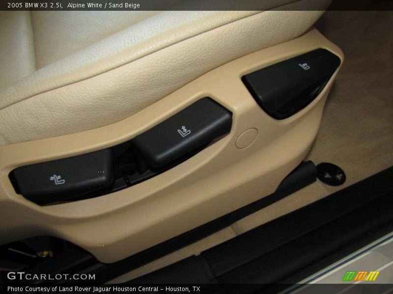 Alpine White / Sand Beige 2005 BMW X3 2.5i