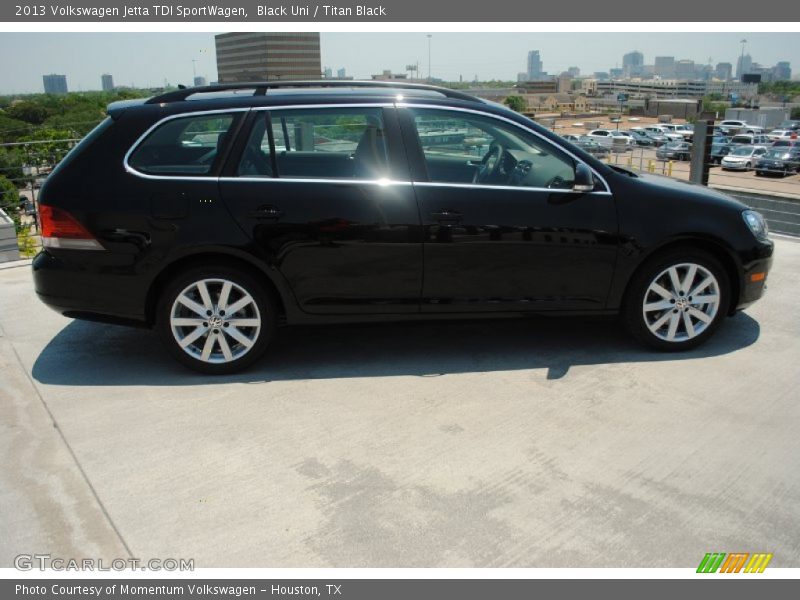 Black Uni / Titan Black 2013 Volkswagen Jetta TDI SportWagen