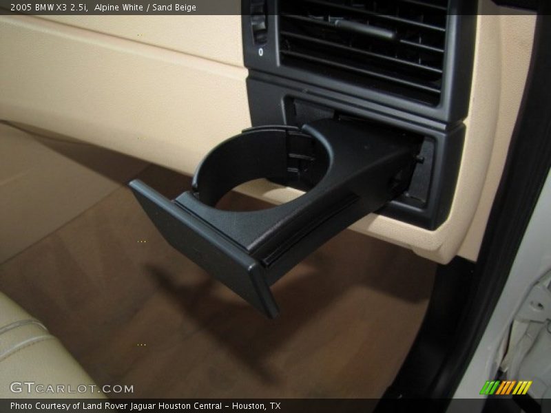 Alpine White / Sand Beige 2005 BMW X3 2.5i