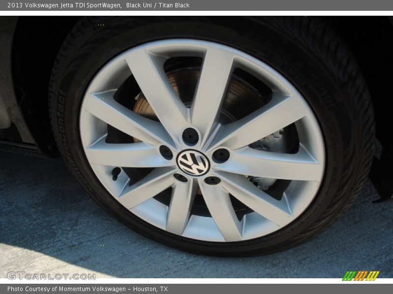 Black Uni / Titan Black 2013 Volkswagen Jetta TDI SportWagen