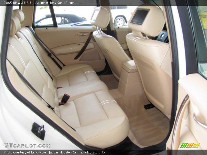 Alpine White / Sand Beige 2005 BMW X3 2.5i
