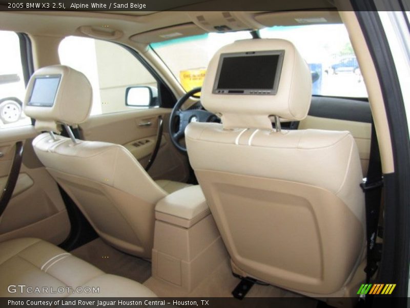 Alpine White / Sand Beige 2005 BMW X3 2.5i