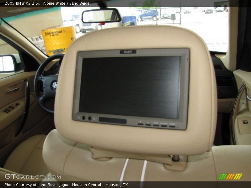 Alpine White / Sand Beige 2005 BMW X3 2.5i