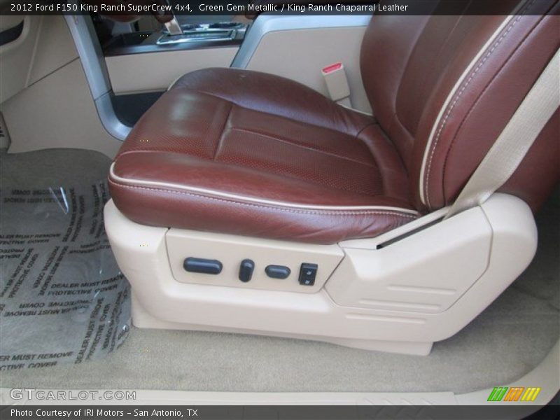 Green Gem Metallic / King Ranch Chaparral Leather 2012 Ford F150 King Ranch SuperCrew 4x4
