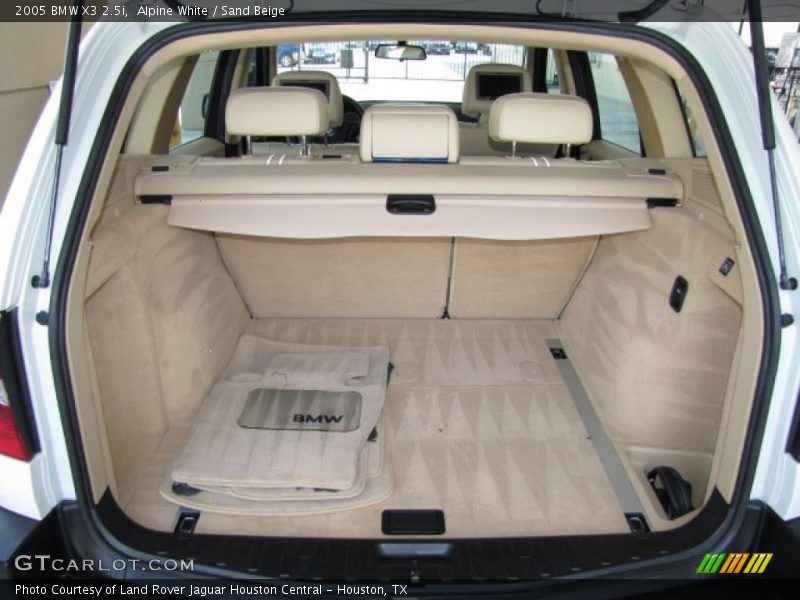 Alpine White / Sand Beige 2005 BMW X3 2.5i