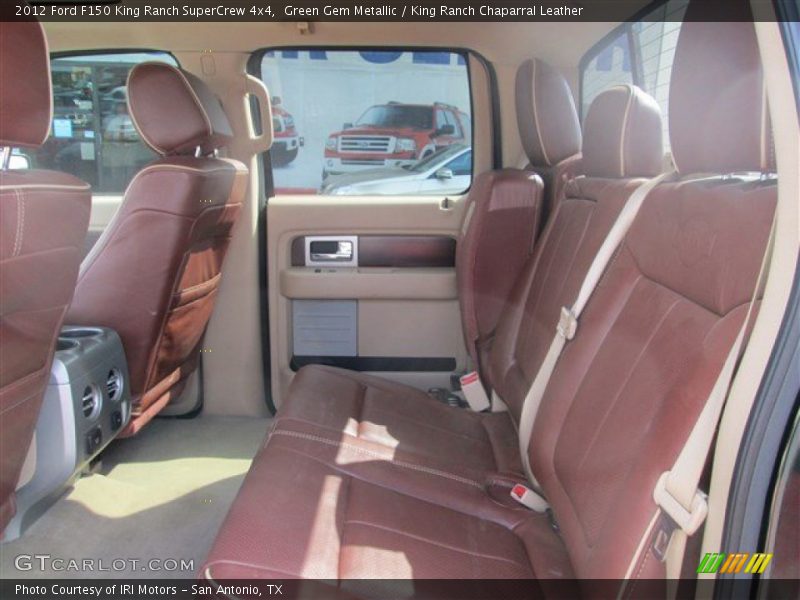 Rear Seat of 2012 F150 King Ranch SuperCrew 4x4
